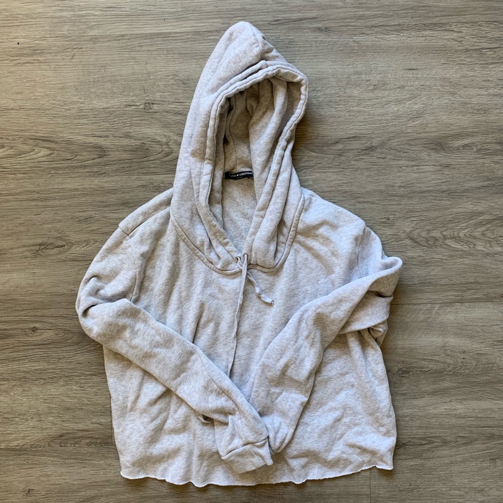 Brandy Melville Cropped Hoodie